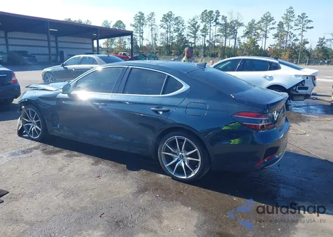 2022 Genesis G70 2.0T Rwd from USA, damaged, VIN KMTG34TA9NU103159